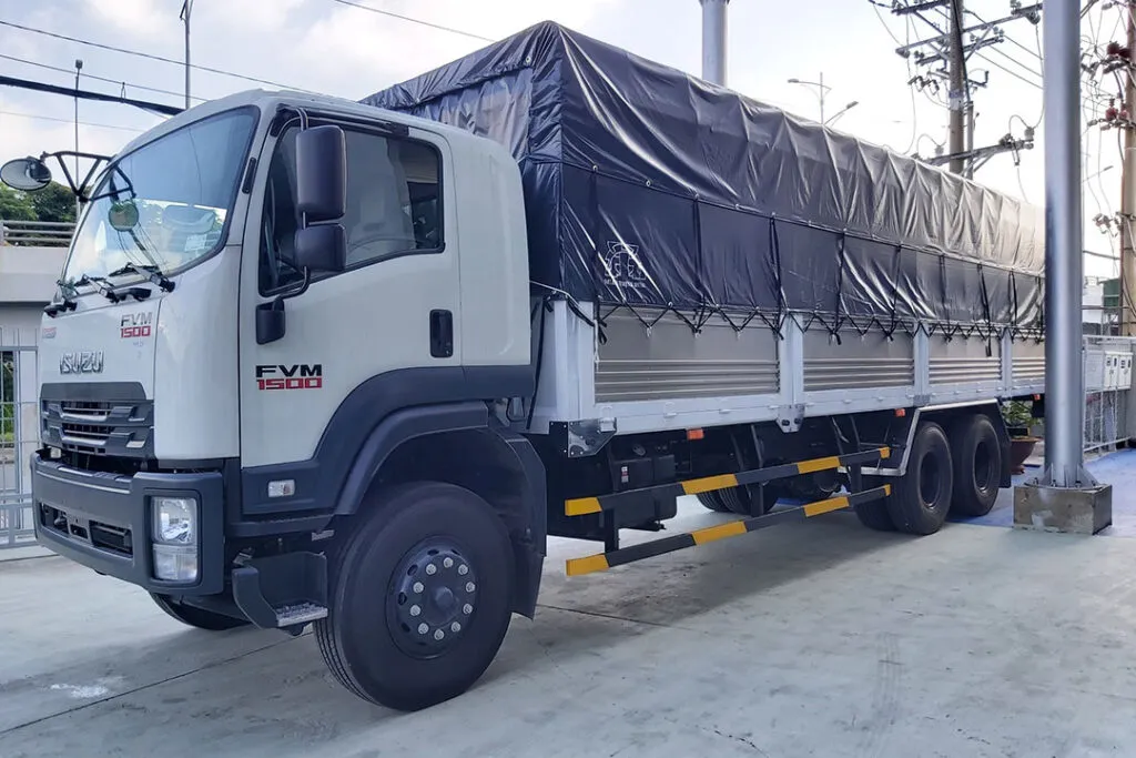 Xe tải 3 chân Isuzu – FVM34ME4, dòng xe bán tải bán chạy