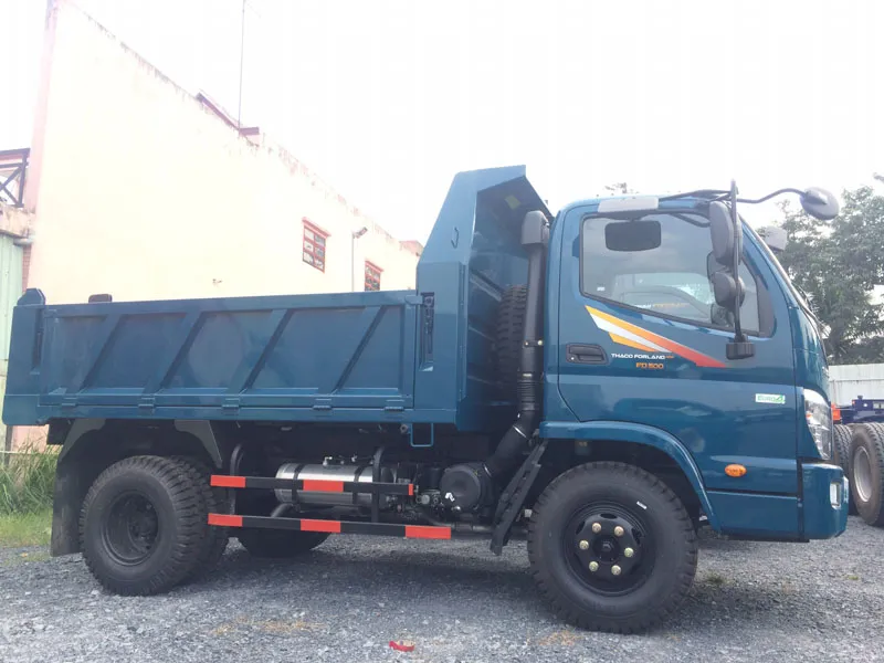 Dòng xe tải ben Thaco 5T 2 cầu được đánh giá cao về mức độ thu hồi vốn nhanh
