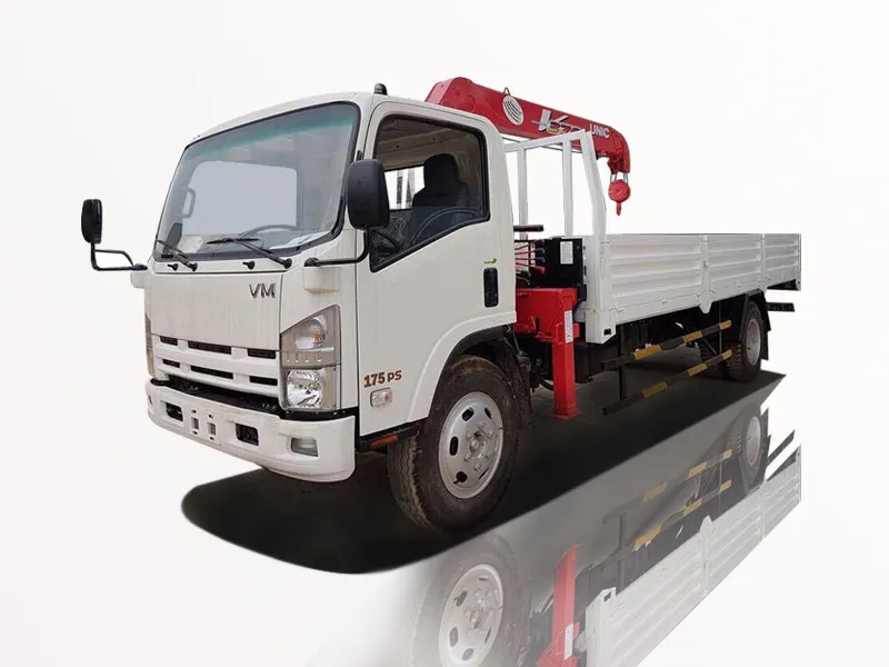 Xe tải cẩu Isuzu Vĩnh Phát 7 tấn gắn cẩu Sany Palfinger cao cấp
