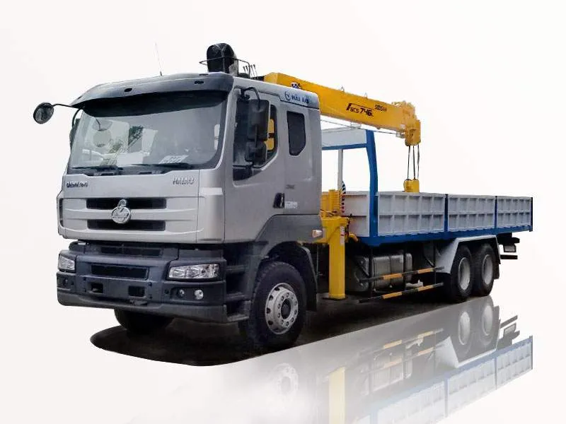 Xe tải Chenglong 13t5 gắn cẩu Soosan mạnh mẽ hiện đại