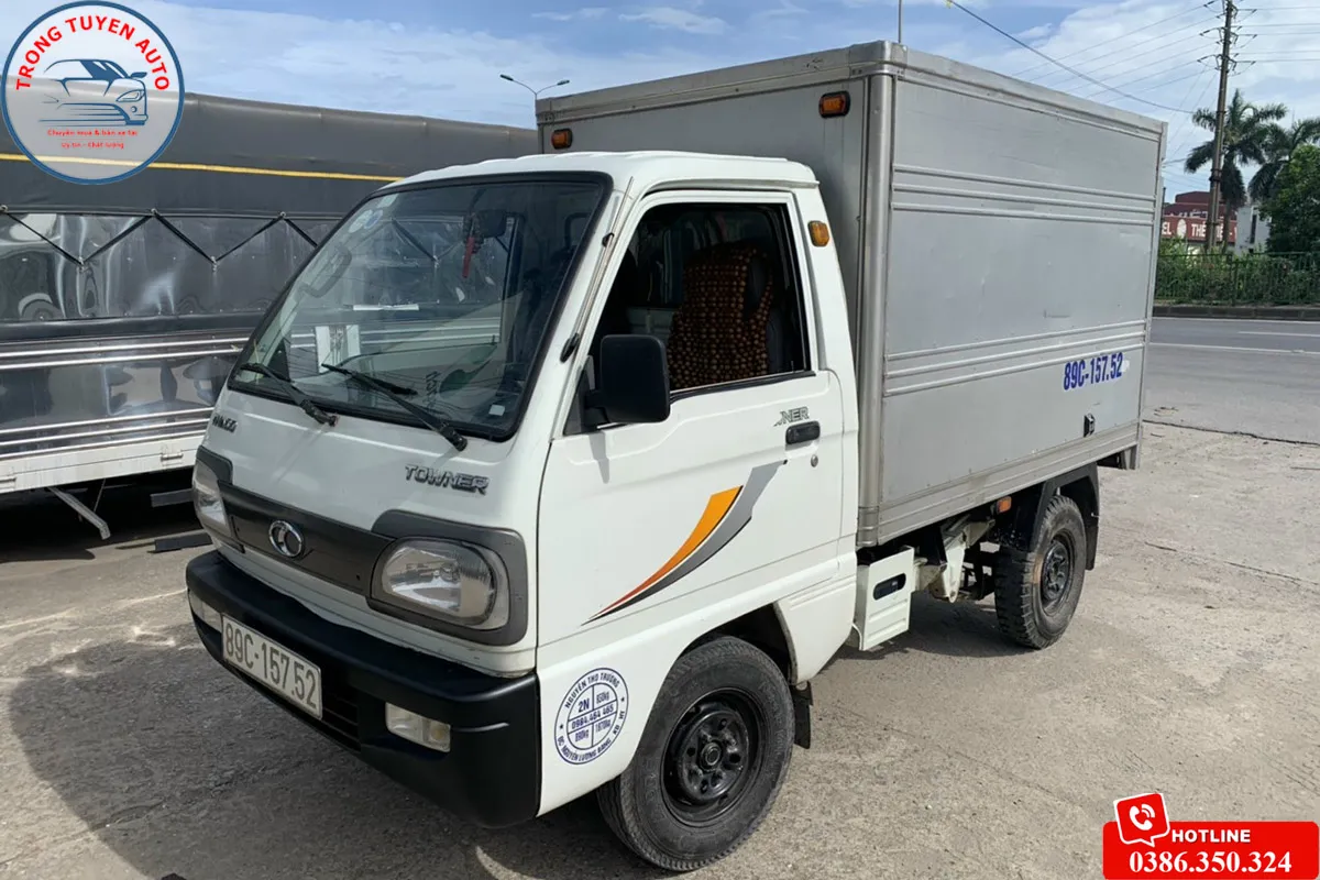 Xe tải Thaco Towner cũ đời 2017 vận hành ổn định trong tầm giá 100 triệu
