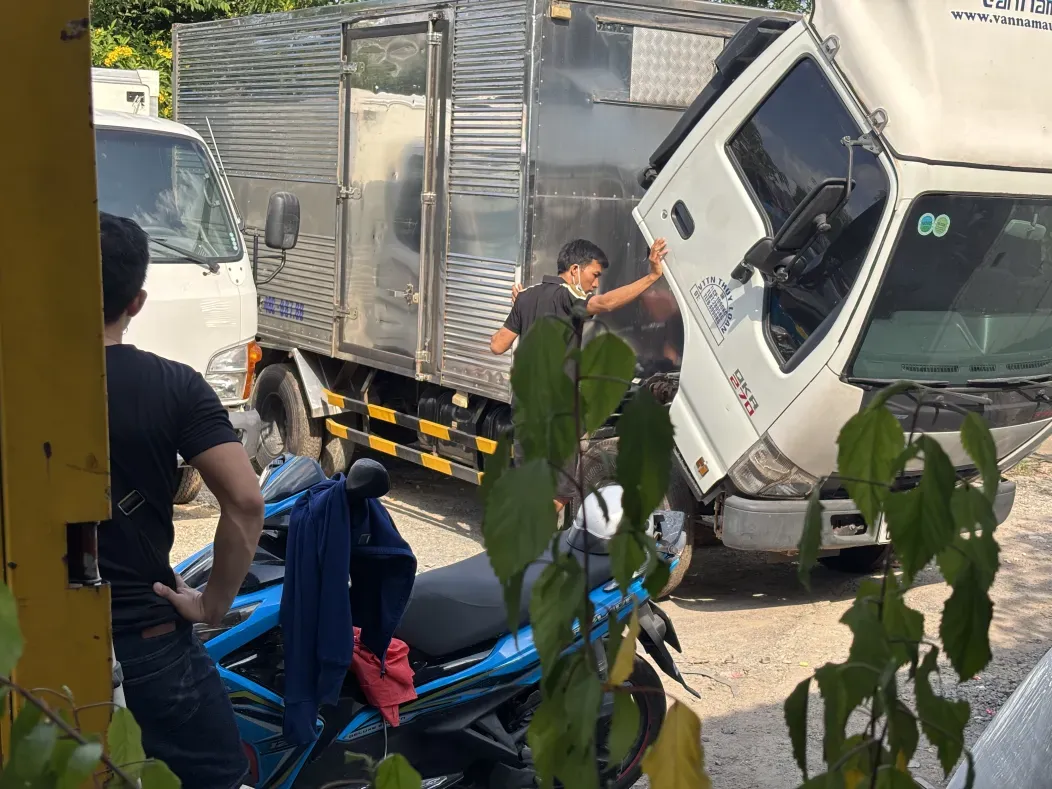 Xe tải cũ của khách hàng bán lại