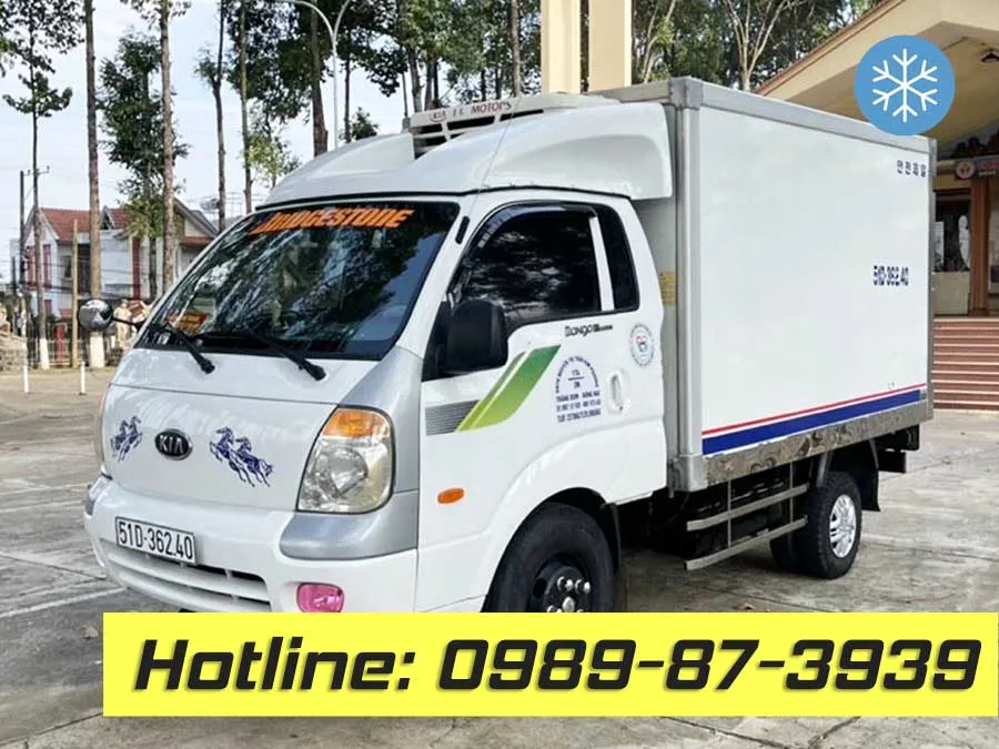 xe tải đông lạnh Hyundai Porter cũ 1 tấn đời 2007