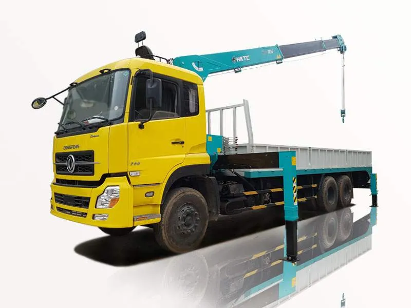 Xe tải Dongfeng C260 gắn cẩu HKTC