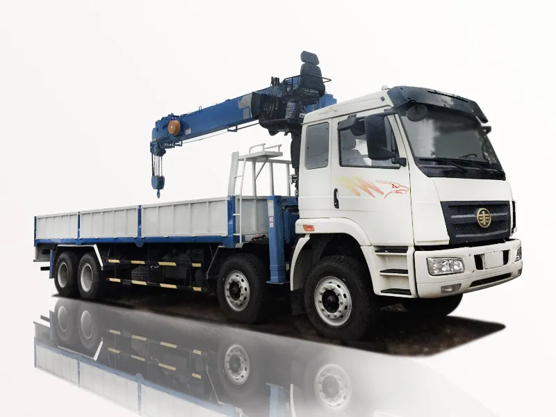 Xe tải Faw 14 tấn gắn cẩu Dongyang chuyên dụng công trình