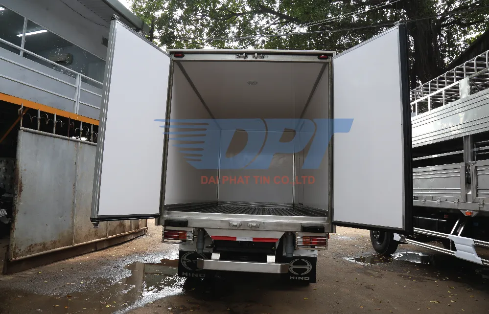 Cấu tạo thùng xe tải Hino với các bộ phận chính