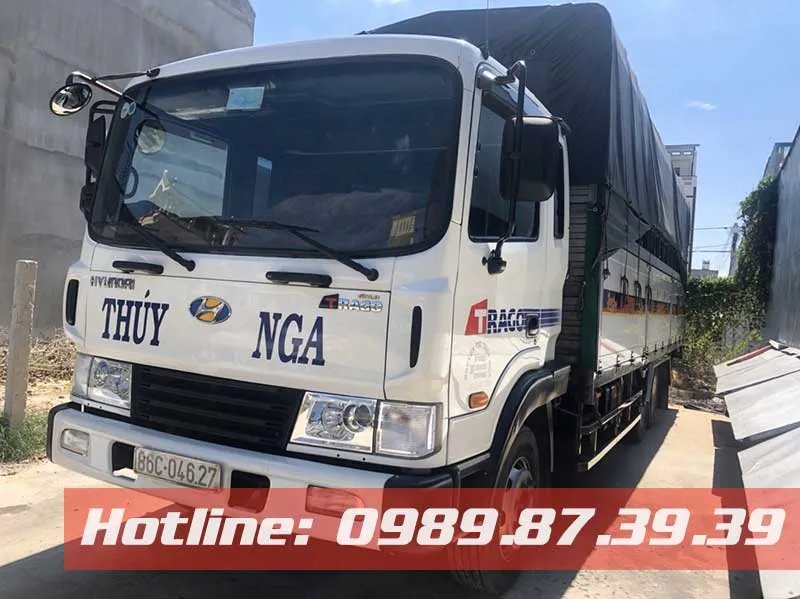 Xe tải Hyundai 3 chân rút cũ HD210 đã qua sử dụng đời 2014