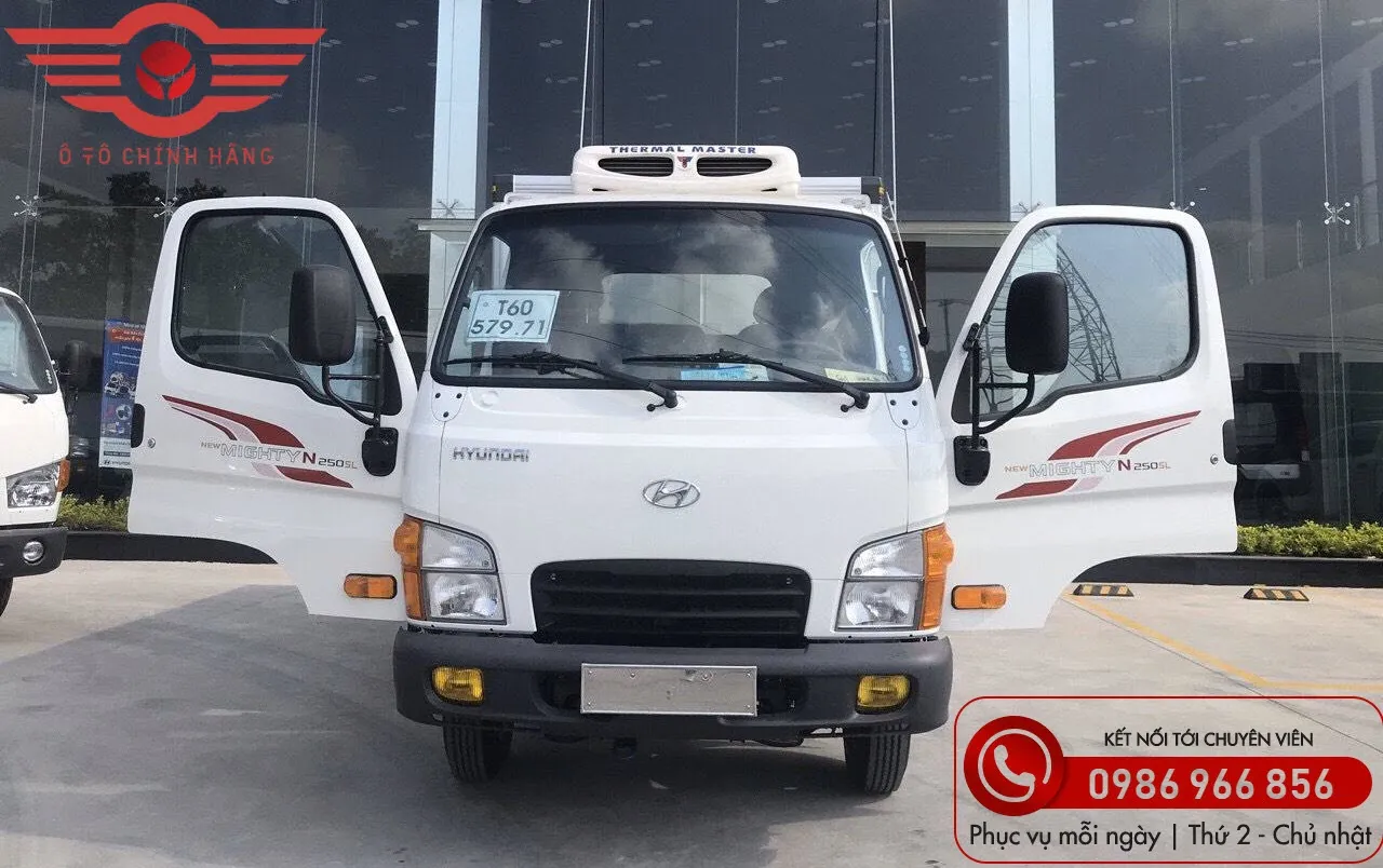 Xe tải Hyundai New Mighty N250SL Thùng Đông Lạnh