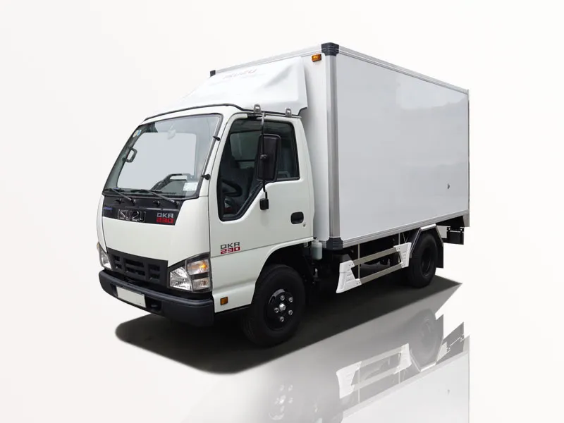 Xe tải Isuzu 990kg thùng kín QKR77FE4