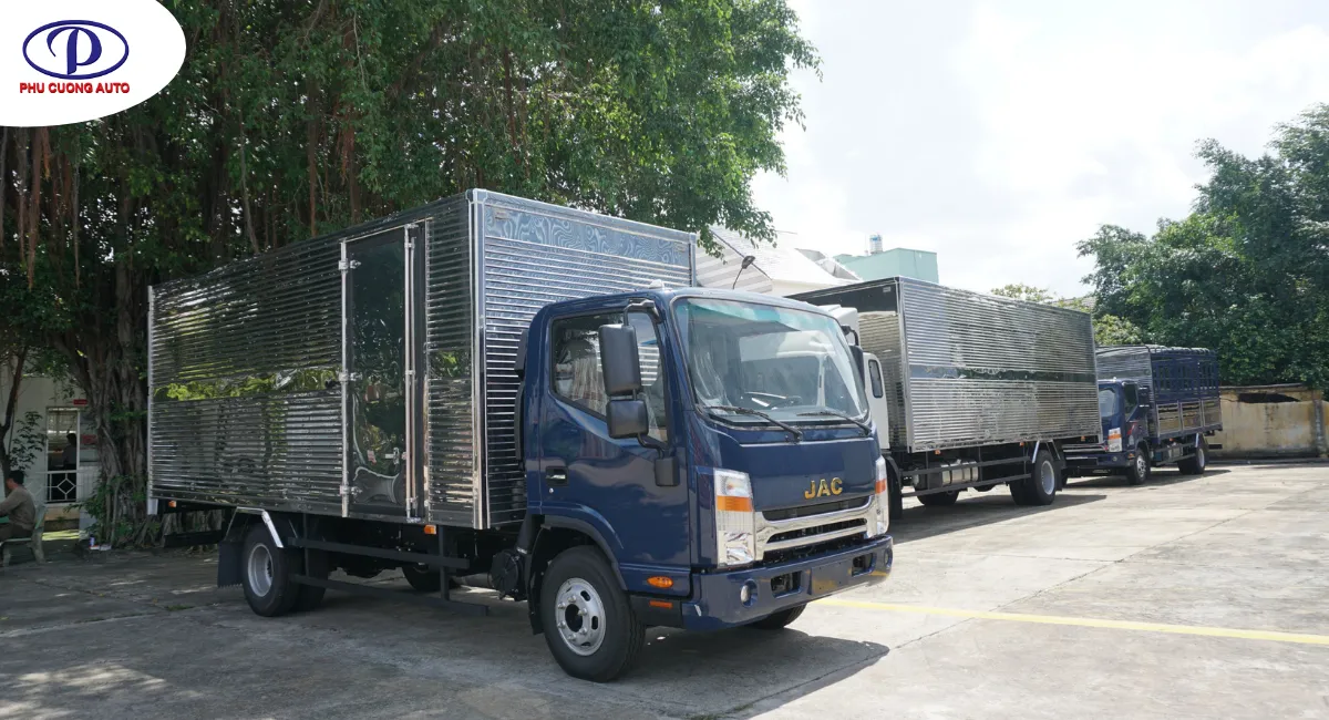 Xe tải Jac 5 tấn N500 động cơ Đức