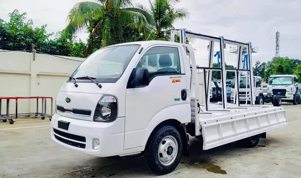 Kia K250 thùng ben tải trọng 2,15 tấn phù hợp công trình xây dựng