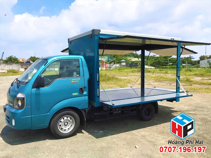 Kiểm tra tổng thể một chiếc xe tải nhỏ 500kg đã qua sử dụng