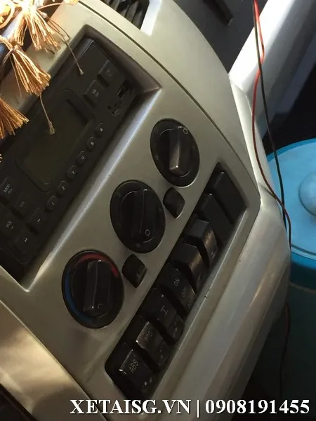 Ghế lái và ghế phụ xe tải Thaco Auman