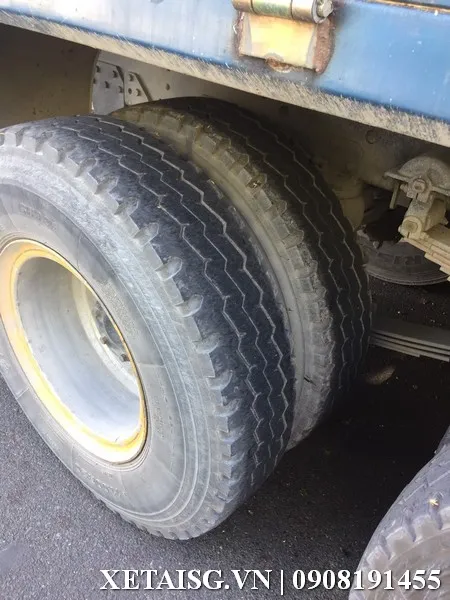 Giường nằm trong cabin xe Auman 3 chân