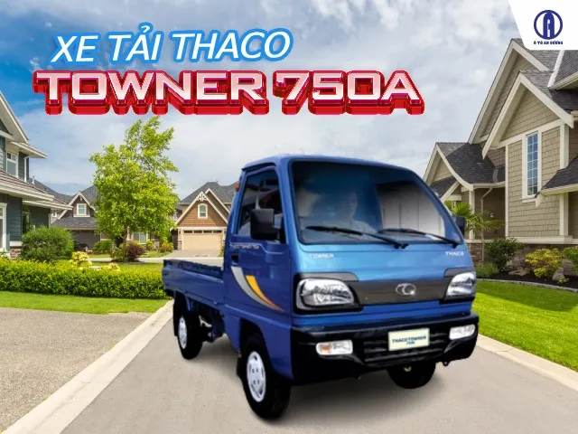 Xe tải Thaco Towner 750A phiên bản thùng lửng