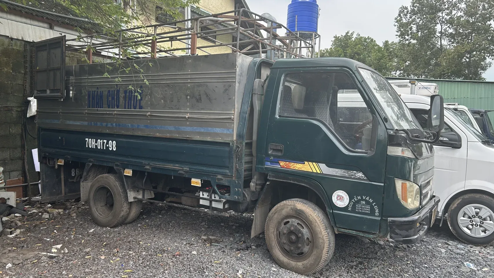 Xe tải Thaco 1.25 tấn cũ đời 2008 thùng bạt