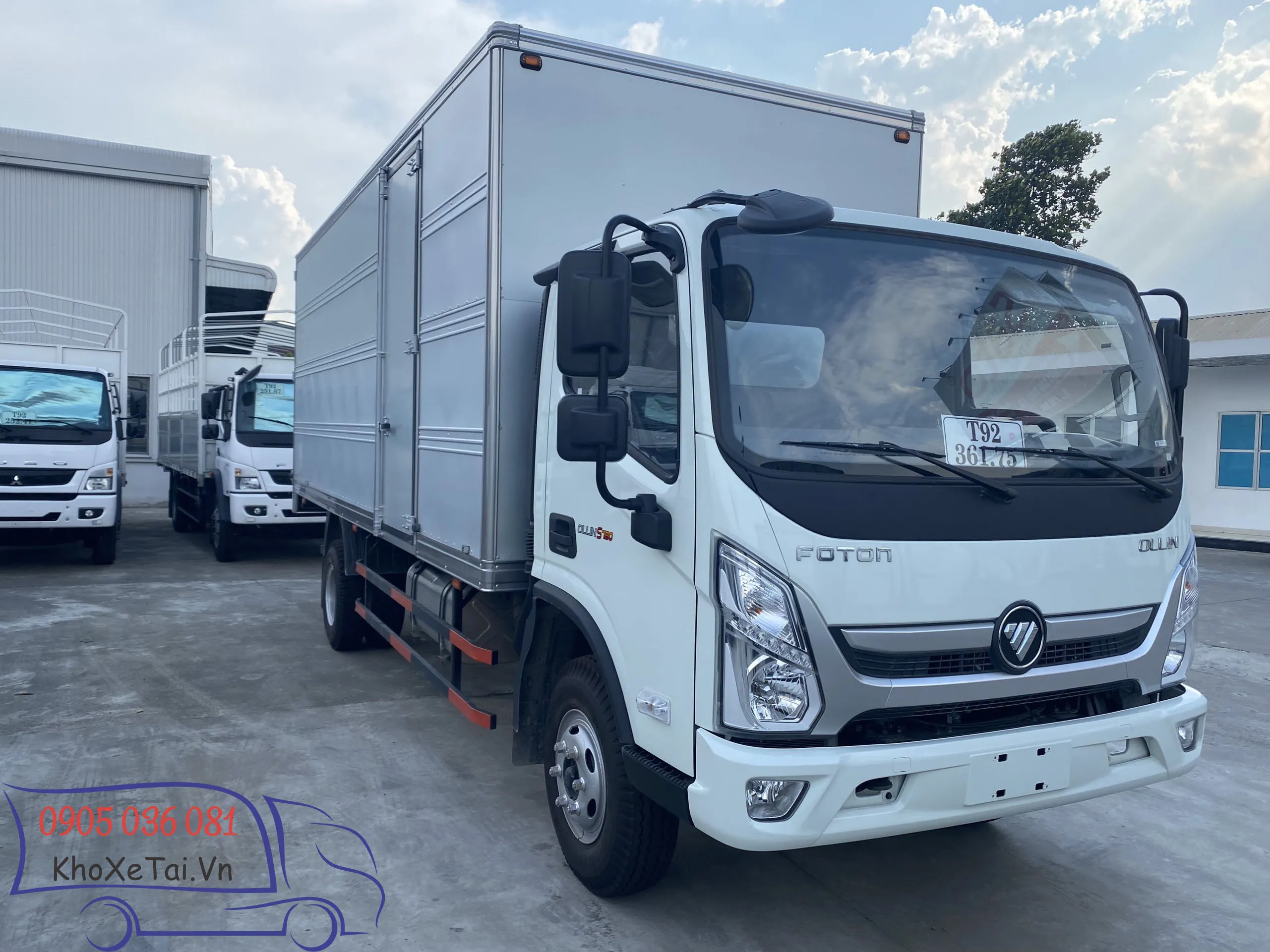 Phiên bản xe Thaco Ollin S720 thùng kín chắc chắn