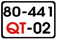 Biển số QT của xe tổ chức quốc tế