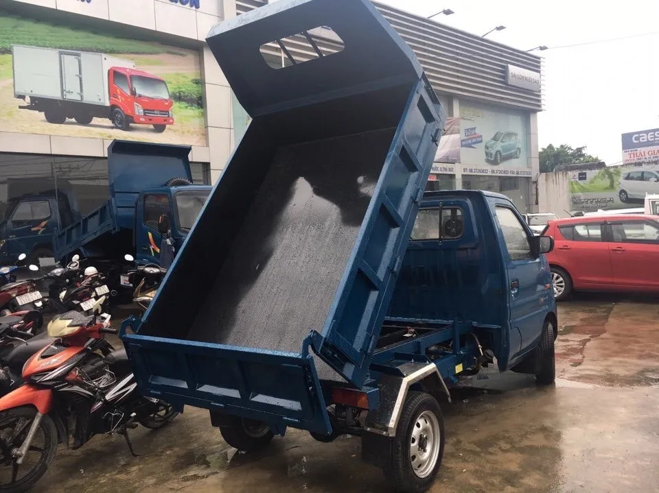 Hệ thống ben thủy lực mạnh mẽ của xe ben Changan 600kg