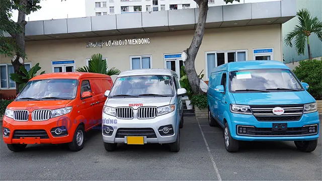 Quy trình kiểm tra xe bán tải van cũ SRM