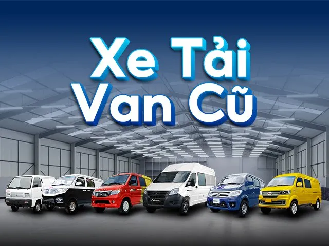 Xe bán tải van cũ tổng quan