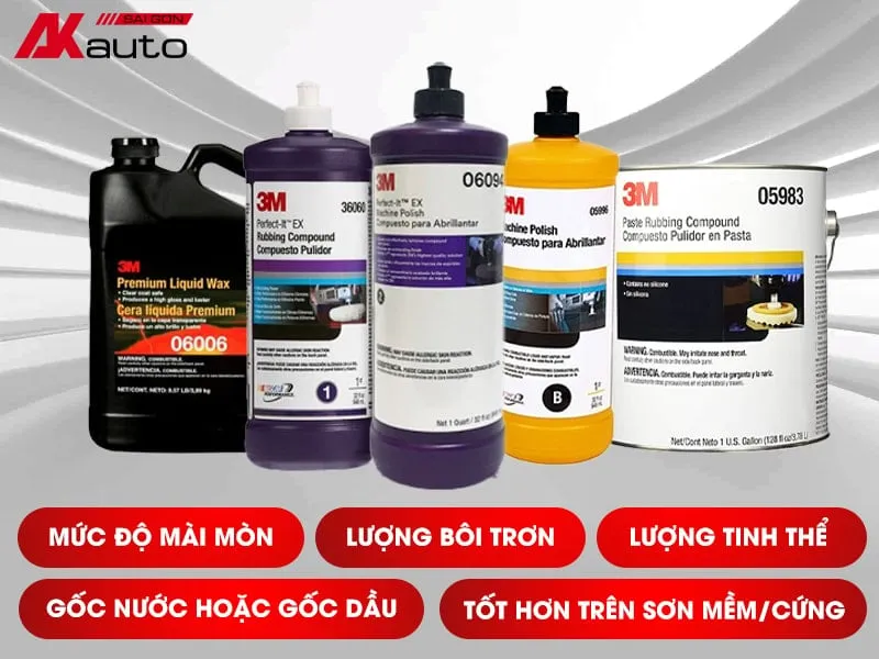 Lưu ý khi sử dụng xi đánh bóng ô tô