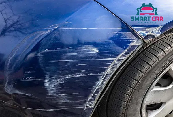 Nguyên nhân khiến xe ô tô bị xước