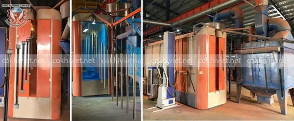 Quy trình sơn tĩnh điện