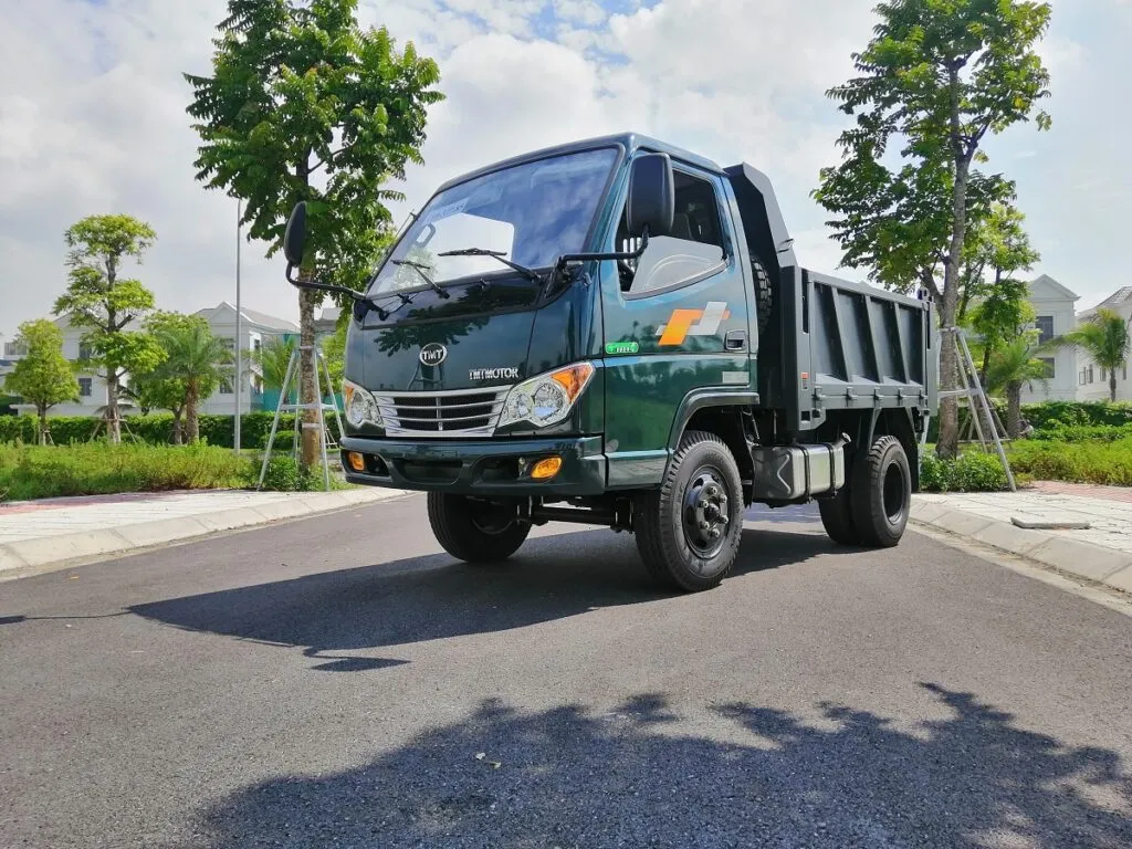 Thùng ben chất lượng cao có thể mở 3 bửng của xe ben 4 tấn ZB5040D