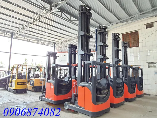 Vận hành thực tế xe nâng dầu