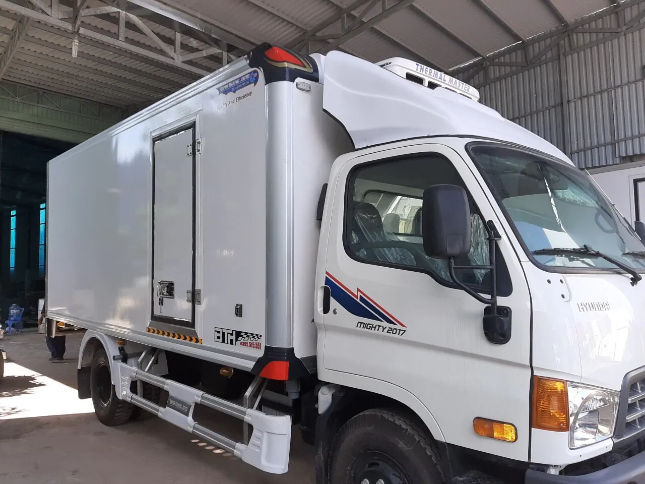 Xe tải Hyundai thùng đông lạnh với thiết kế chuyên biệt và hiện đại