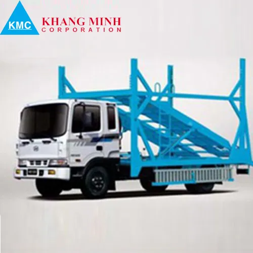 Xe chở ô tô con HD120 với sàn hai tầng