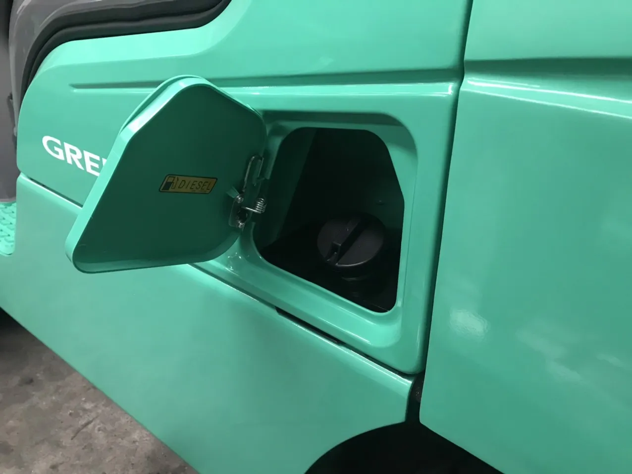 Khu vực nạp nhiên liệu diesel an toàn