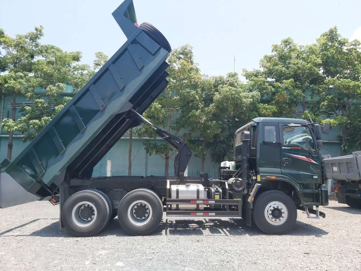 Kết cấu khung xe ben Auman D240