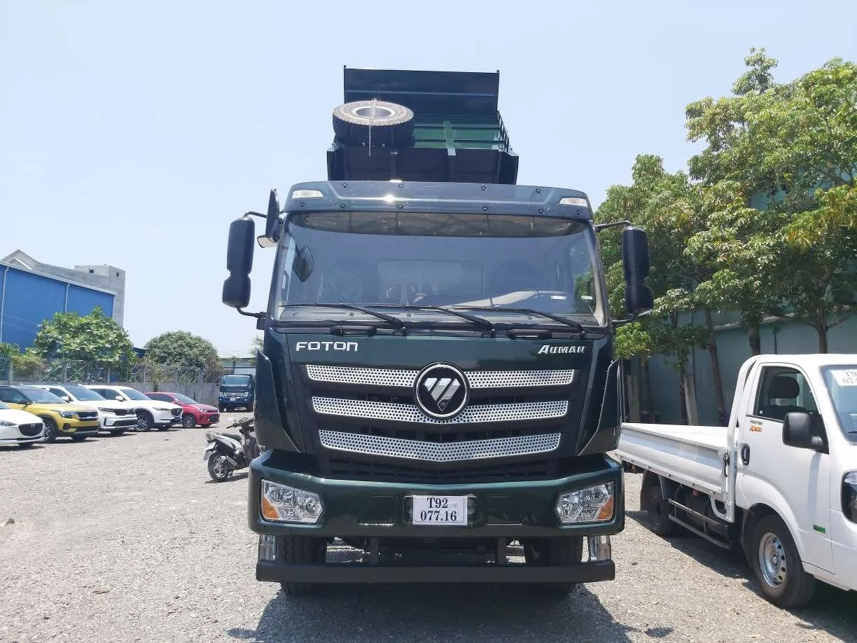 Nội thất cabin xe ben Auman D240