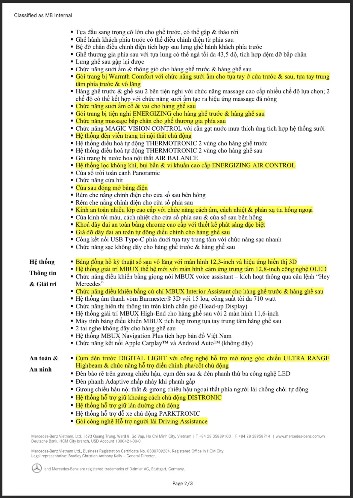 Nội thất sang trọng của Maybach S450 4Matic mới