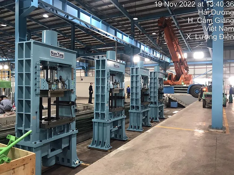 Dịch vụ kỹ thuật nâng hạ máy công nghiệp