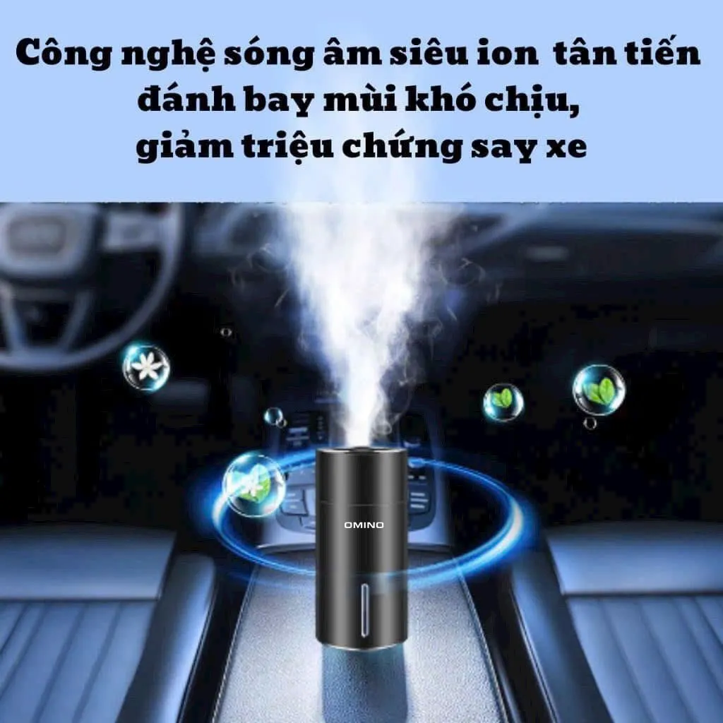 Máy khuếch tán tinh dầu ô tô OMINO loại bỏ mùi hôi và vi khuẩn