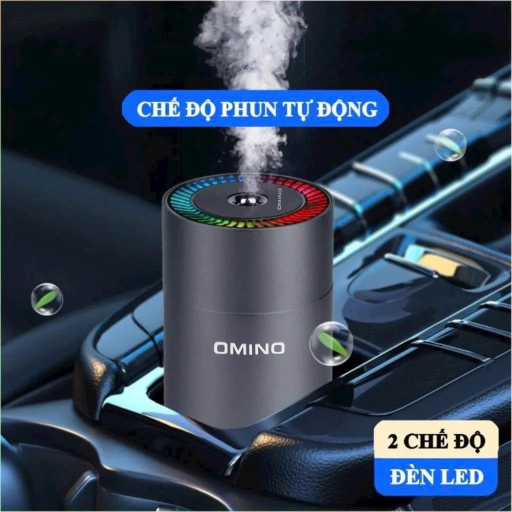 Máy khuếch tán tinh dầu ô tô OMINO thiết kế nhỏ gọn, hiện đại