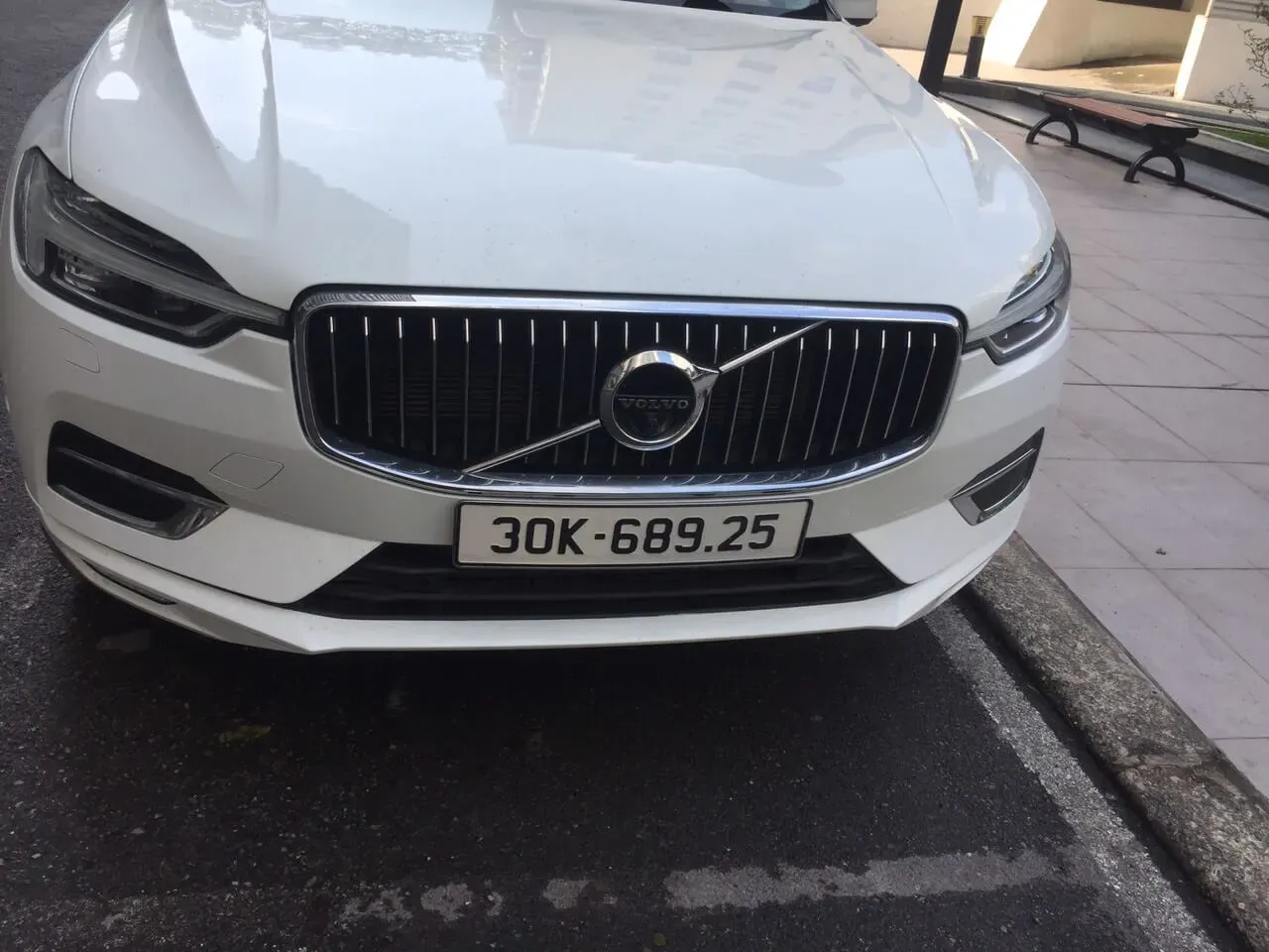 Biển số ép mica khung inox thường