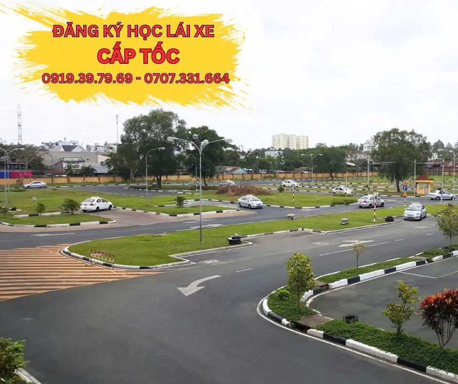 Bãi thực hành tập lái ở các quận - Trung tâm sát hạch lái xe Quận 2