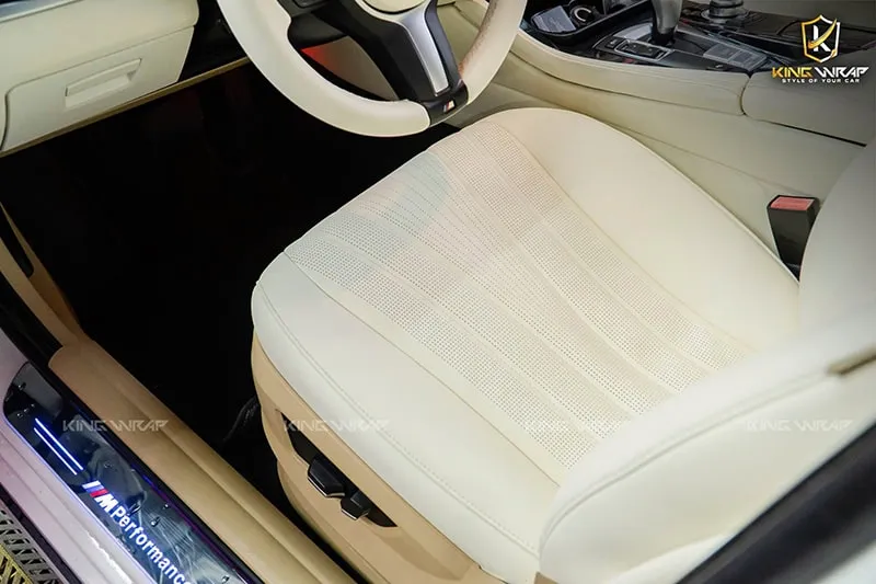 Đổi màu nội thất Bmw 528i