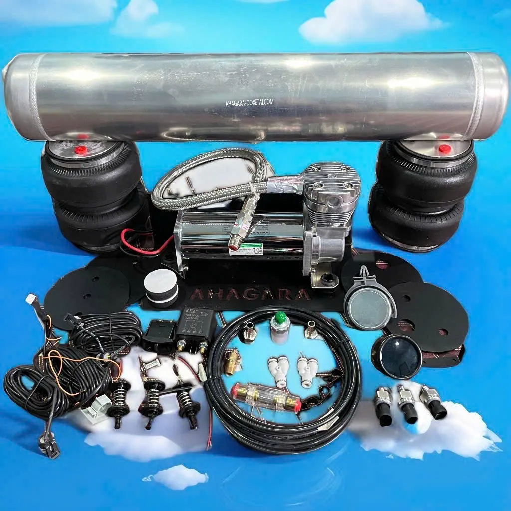 Combo máy nén khí để độ bóng hơi xe ban tải