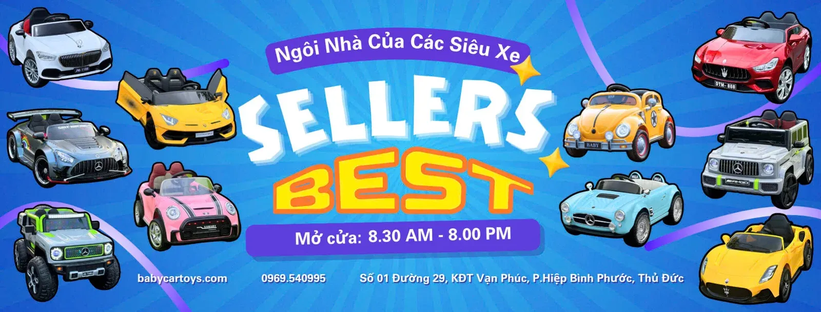 Tổng hợp các mẫu xe điện cho bé mới nhất 2025