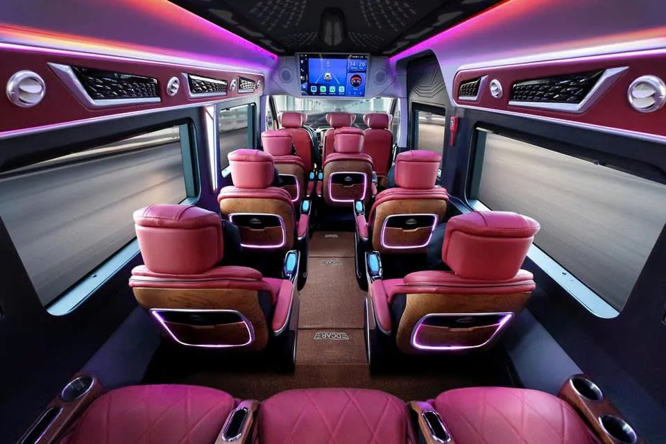 Dịch vụ đưa đón miễn phí trong bán kính 5km tại Thái Nguyên