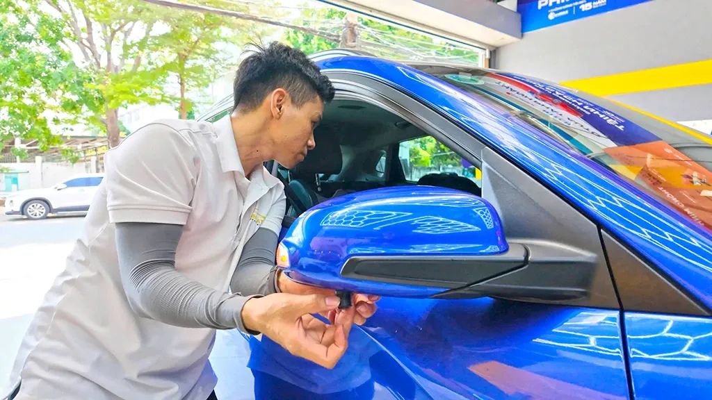 Kiểm tra xe sau khi lắp đặt cách âm chống ồn