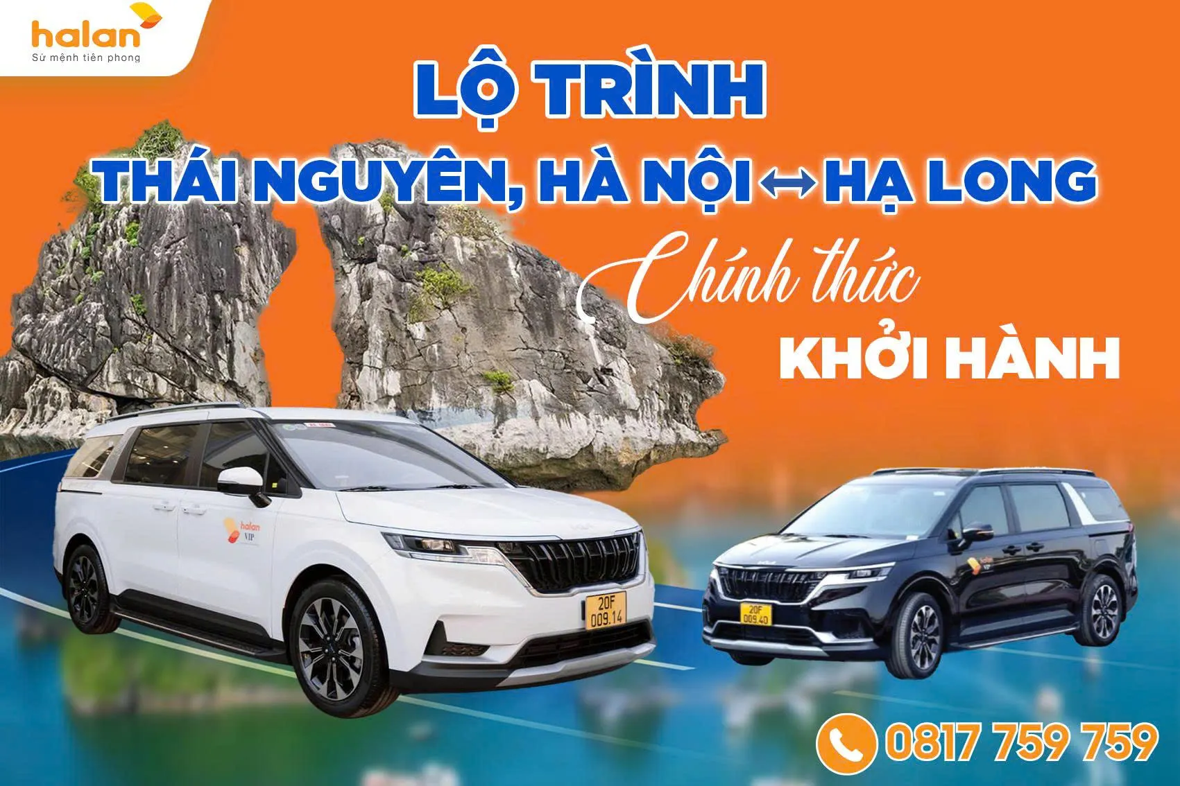 Xe limousine Hà Lan tại điểm đón khách