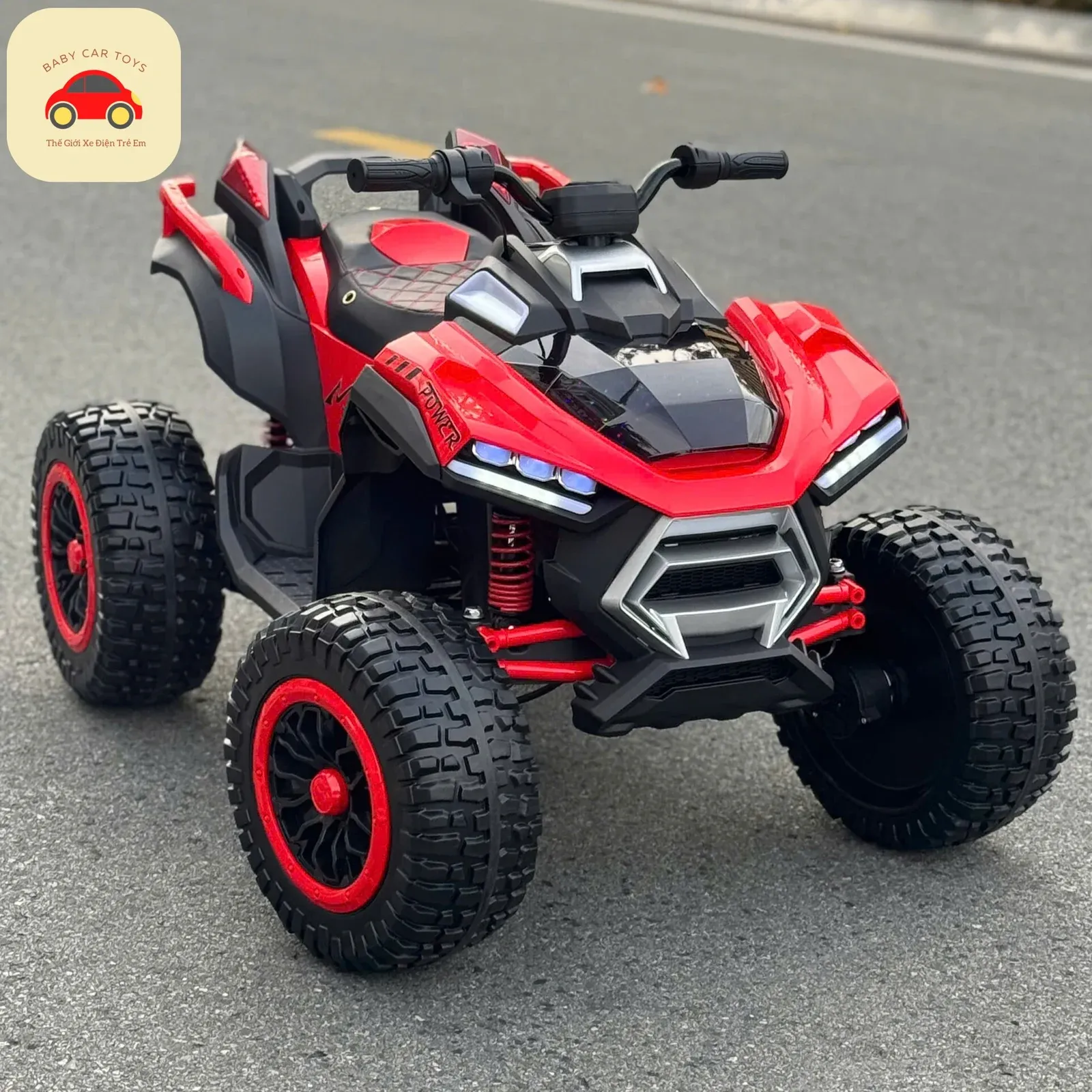 Xe điện địa hình cho trẻ em ATV siêu khủng