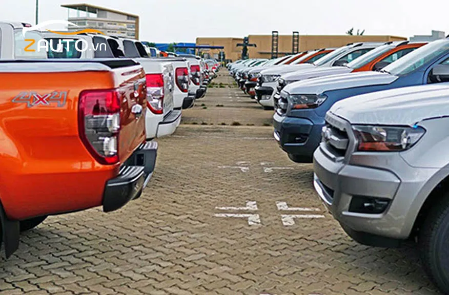 Hình ảnh minh họa các bước đăng kiểm xe bán tải theo quy định mới nhất